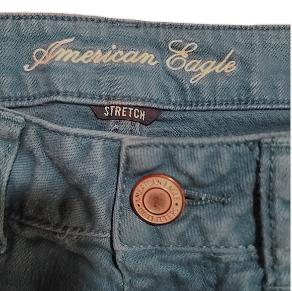 American Eagle Outfitters Blue Shorts Size 4 - Picture 4 of 5